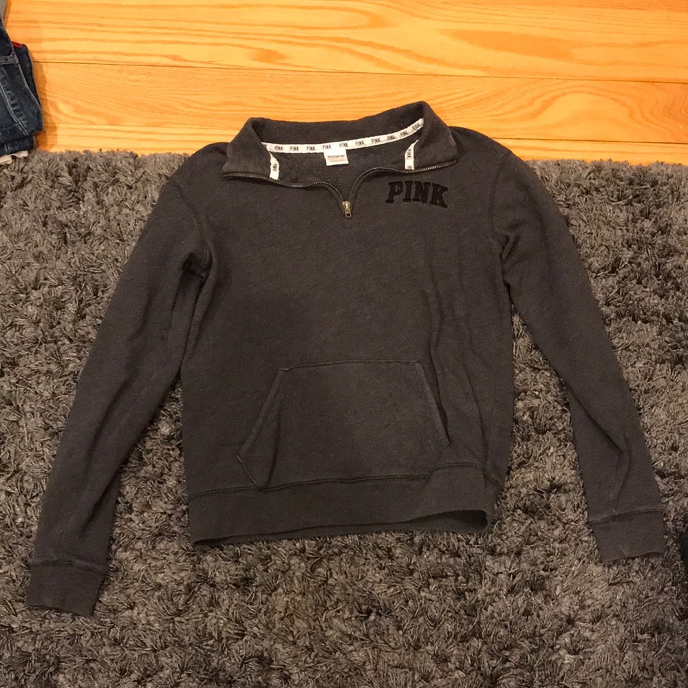 VS Pink quarter zip